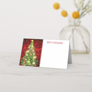 Platzkarte des WeihnachtsParty