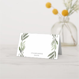 Platzkarte für den Namen eines Hochzeitstisches au