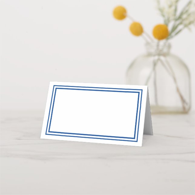 Platzkarte für geflochtene Namen (Vorderseite)