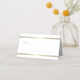 Platzkarte für Minimalistische Hochzeiten