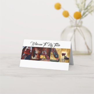 Platzkarte - Willkommen auf meiner Zuhause