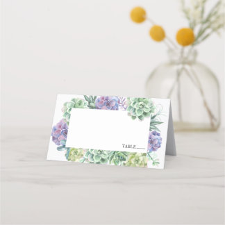 Platzkarten für Aquarellfarben