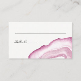 Platzkarten für Aquarellfarben | Mauve Pink