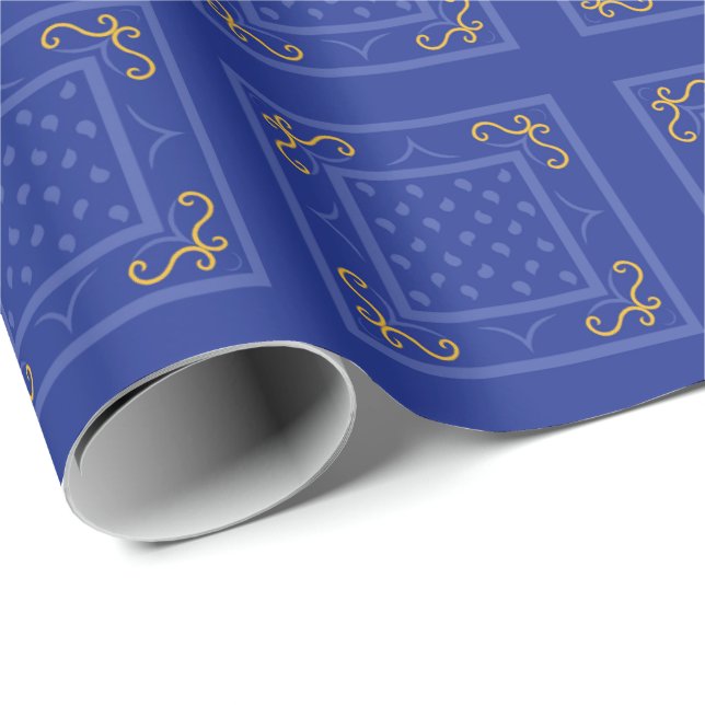 Platzwand Geschenkpapier (Rolleneckpunkt)