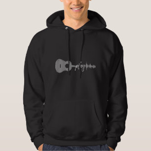 Play Acoustic Guitar Player Gitarrist Giebgos Musi Hoodie