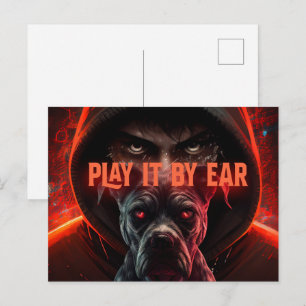 Play it by ear postkarte