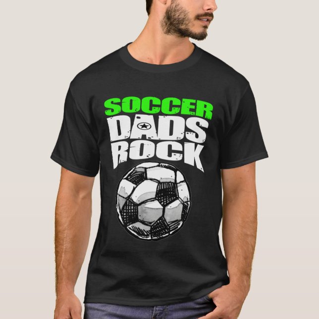 Play Strong SOCCER DADS ROCK T-Shirt (Vorderseite)