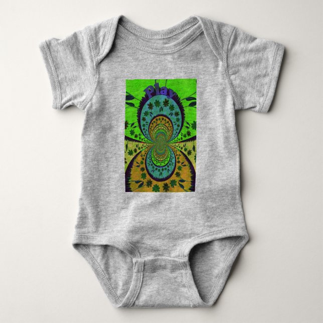 Play Time Custom Baby Romper Strampler (Vorderseite)
