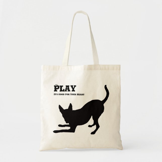 Play Tote Bag Tragetasche (Vorne)