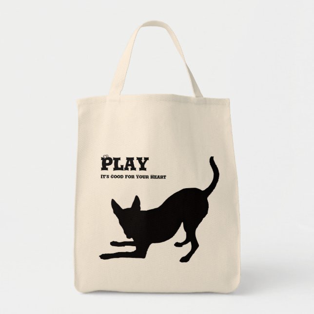 Play Tote Bag Tragetasche (Vorne)