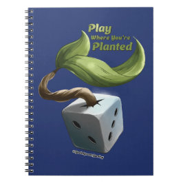 Play where you are Planted Notebook Notizblock