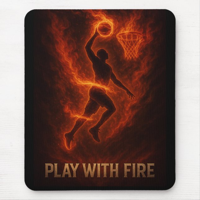 Play With Fire Dunker Mousepad (Vorne)