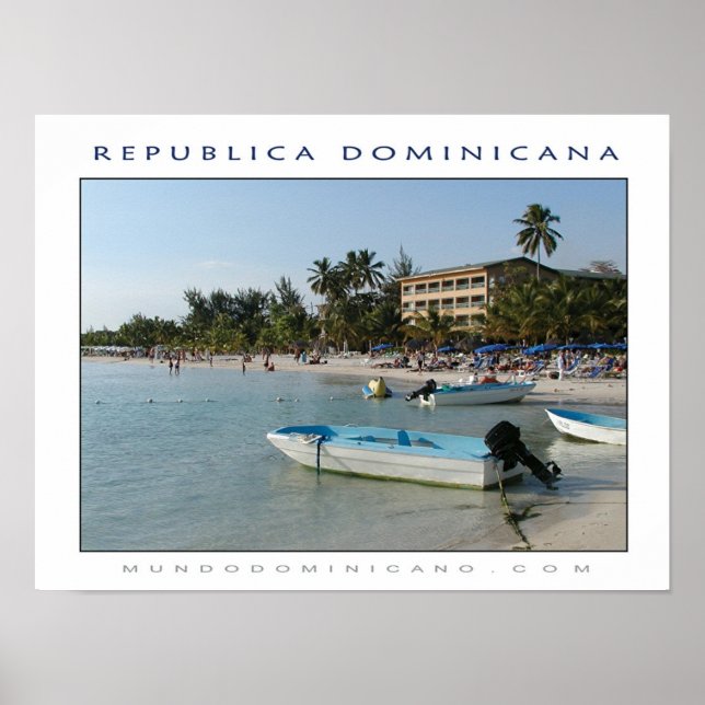 Playa Boca Chica Poster (Vorne)
