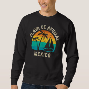 Playa de Akumal Mexico Sunset Matching Family Vac Sweatshirt