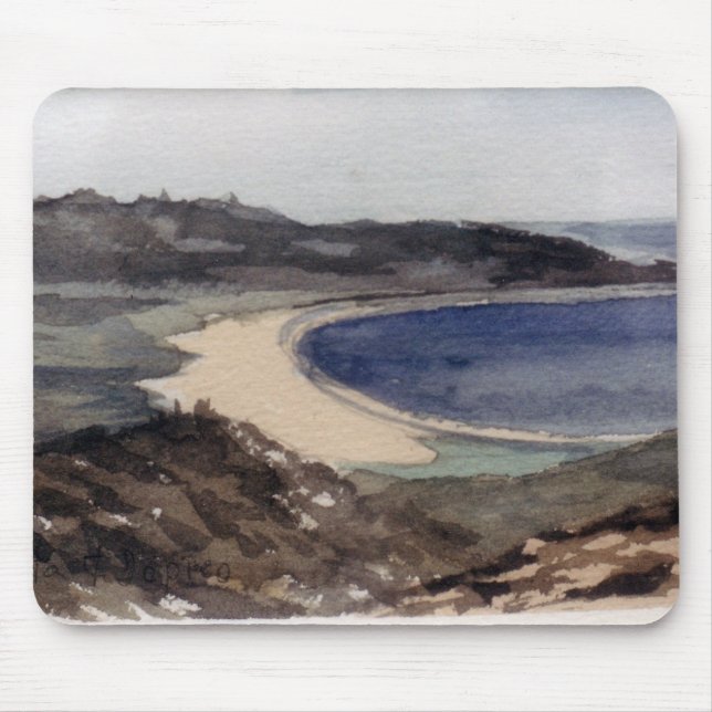 Playa de Carnota (A Coruña) Mousepad (Vorne)