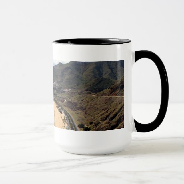 Playa de las Teresitas, tasse de Ténérife (Droite)