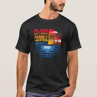Playa del Carmen Familienreise 2021 Matching Group T-Shirt