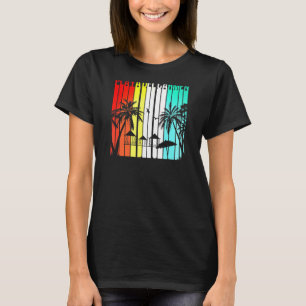 Playa del Carmen Mexico Retro Mexicanisches Resort T-Shirt