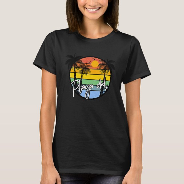 Playa del Carmen Mexiko Frühjahrspause 2023 T-Shirt (Vorderseite)