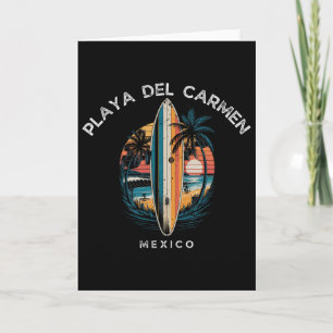 Playa Del Carmen Mexiko Männer Frauen Surfen _1 Karte