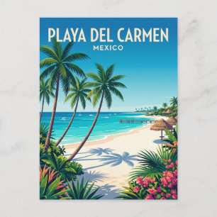 Playa del Carmen Mexiko Postkarte