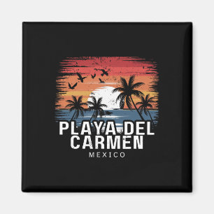 Playa Del Carmen Mexiko Surfen Surfer Magnet