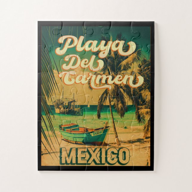 Playa del Carmen Palm Tree Wandern (Vertikal)