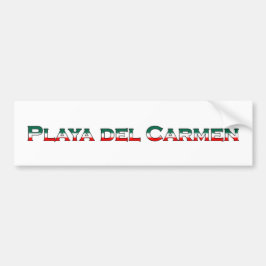 Playa del Carmen (Textlogo) Autoaufkleber