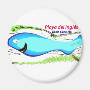 Playa Del Ingles Gran Canaria Magnet