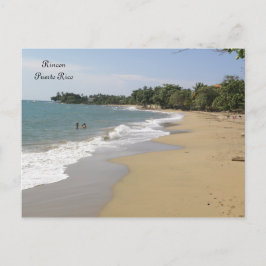 Playa en Rincon Puerto Rico Postkarte