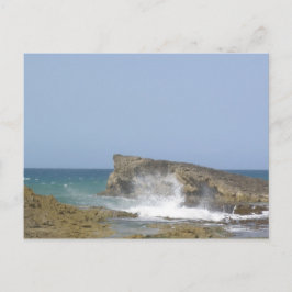 Playa la Poza Arecibo Postkarte