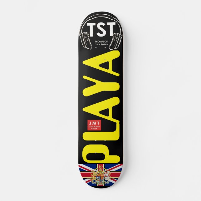 PLAYA OFFIZIELLES UK Skateboard (Vorderseite)