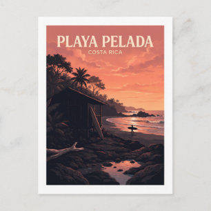 Playa Pelada, Nosara, Costa Rica Postkarte