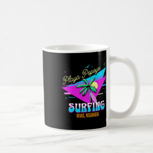 Playa Popoyo Rivas Nicaragua Karte Artesanía Craft Kaffeetasse