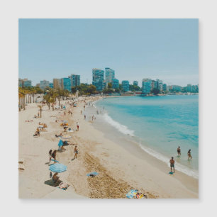 Playa San Juan - Alicante - Spanien Magnetkarte