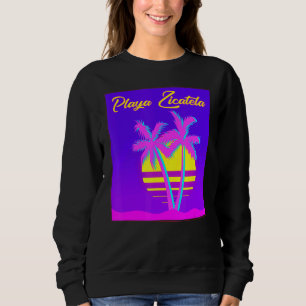 Playa Zicatela Reisen Sommerurlaub Strand Sweatshirt