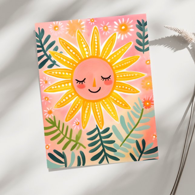 Playable Sun Postcard Postkarte (Von Creator hochgeladen)