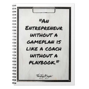 "Playbook" Notizblock