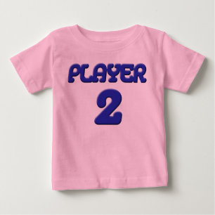 Player 2 Shirt mit Glühen