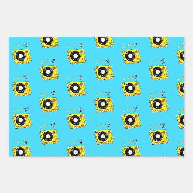 Player Geschenkpapier Set (Vorderseite 2)