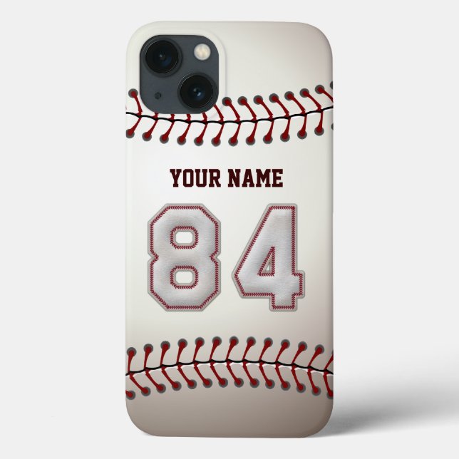Player Number 84 - Coole Baseball-Sticks sehen Case-Mate iPhone Hülle (Rückseite)