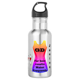 Player Positionen Personalisiert Netball Trinkflasche