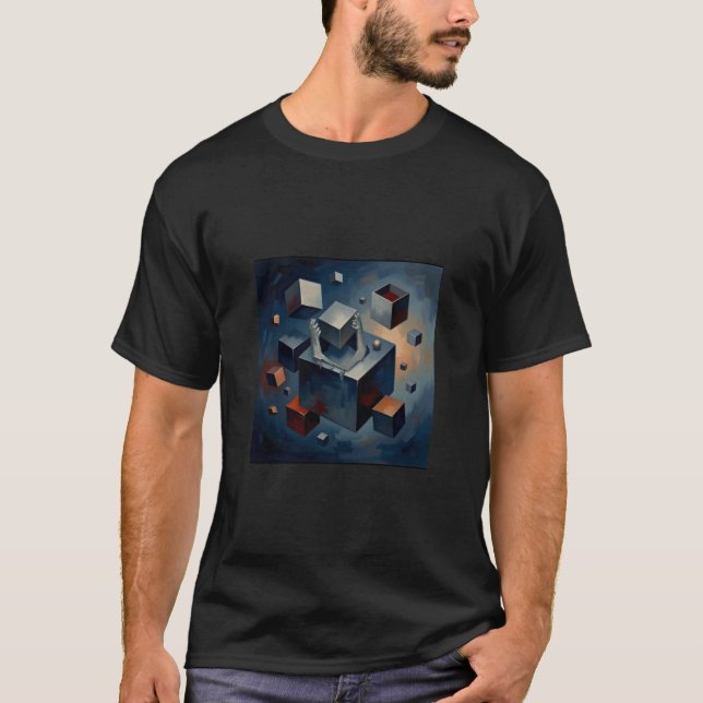 playera arte abstracto T-Shirt (Vorderseite)