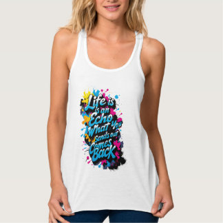 Playera de tirantes Eco de la Vida Tank Top