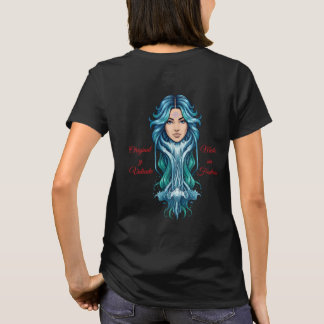 Playera Lady Acuario – Estilo cósmico y femenino T-Shirt