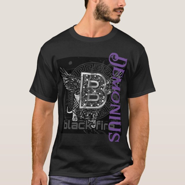 Playera Lyon black awards 2 green family demonius2 T-Shirt (Vorderseite)