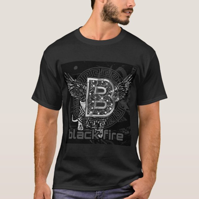Playera Lyon schwarze Auszeichnungen 2 grüne Famil T-Shirt (Vorderseite)