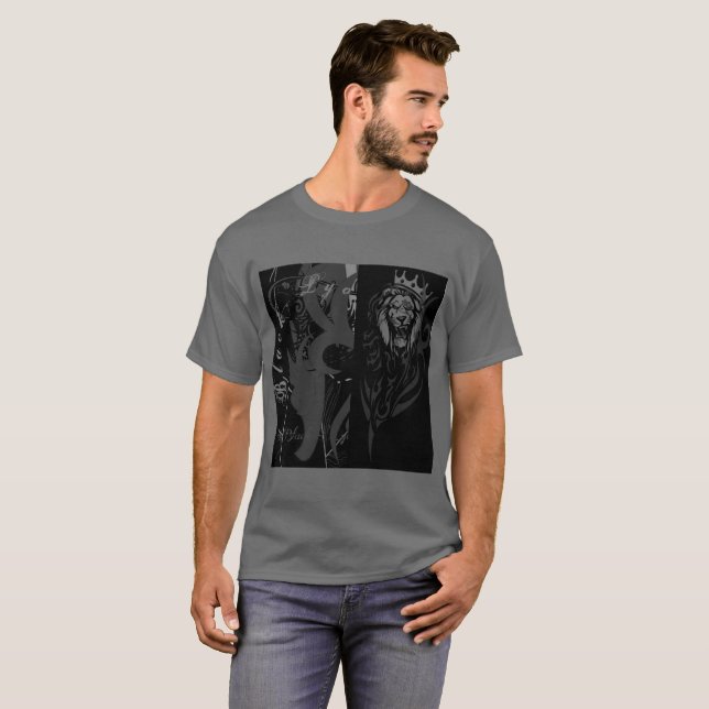 Playera Tshirt Black Lyon brabus music studio 19 4 (Vorne ganz)
