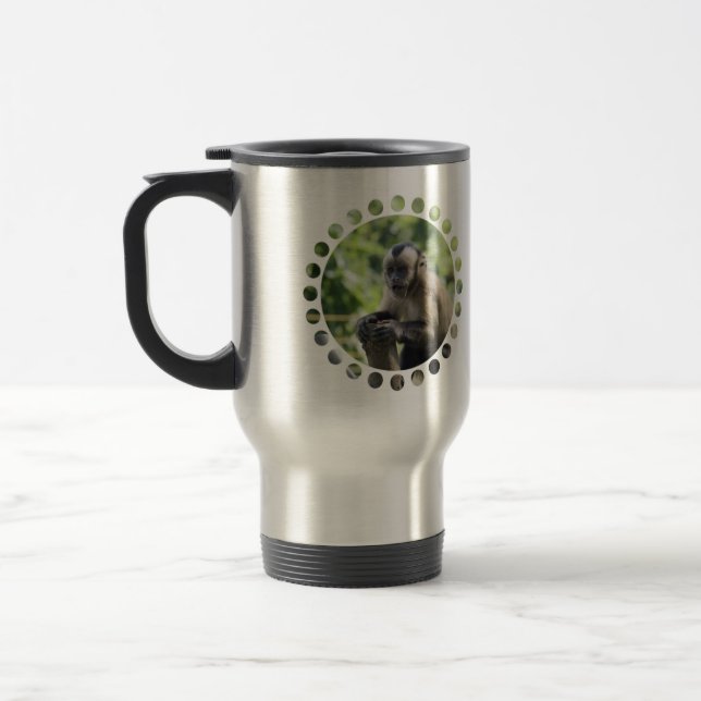 Playful Affe-Reise-Tasse Reisebecher (Links)