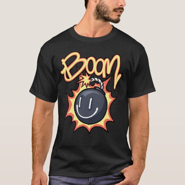 Playful Bomb Streetwear T-Shirt (Vorderseite)